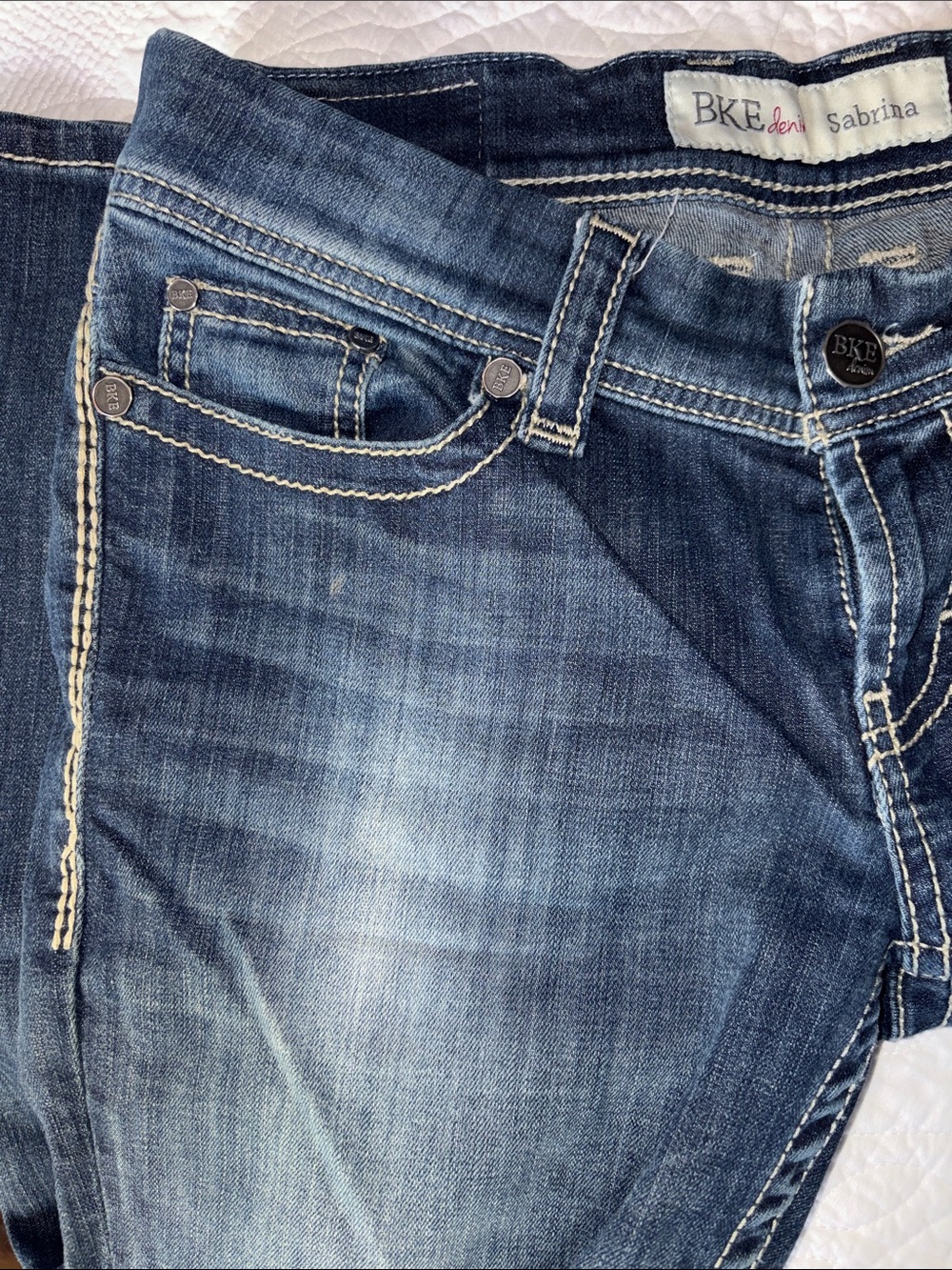 Women's BKE Denim Sabrina 29R jeans - Picture 7 of 11